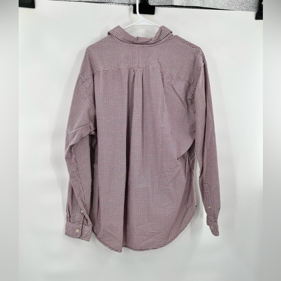 Ralph Lauren red black button down shirt size XL - Picture 5 of 6